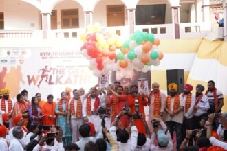 ਦਿਵਿਆ ਜੋਤੀ ਜਾਗਰਤੀ ਸੰਸਥਾਨ ਸ਼ਾਖਾ ਕਪੂਰਥਲਾ ਵਲੋਂ ਨਸ਼ਾ ਮੁਕਤੀ ਕਾਰਜਕ੍ਰਮ ਦੇ ਅੰਤਰਗਤ ਵਿਸ਼ਾਲ ਪੈਦਲ ਮਾਰਚ ਦਾ ਕੀਤਾ ਗਿਆ ਆਯੋਜਨ