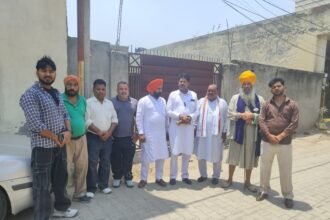 ਭਾਰਤੀ ਆਮ ਜਨਤਾ ਪਾਰਟੀ ਅਤੇ ਏਕਤਾ ਪਾਰਟੀ ਦੇ ਸਾਂਝੇ ਉਮੀਦਵਾਰ ਪਰਮਜੀਤ ਸਿੰਘ ਦੇ ਹਕ਼ ਚ 25 ਜੂਨ ਸਵੇਰੇ 10 ਵਜੇ ਕੱਢੀ ਜਾਵੇਗੀ ਮੋਟਰਸਾਇਕਲ ਰੈਲੀ