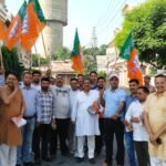 भाजपा के प्रदेश महामंत्री राकेश राठौर ने बूथ नंबर 91 पर चलाया महासंपर्क अभियान