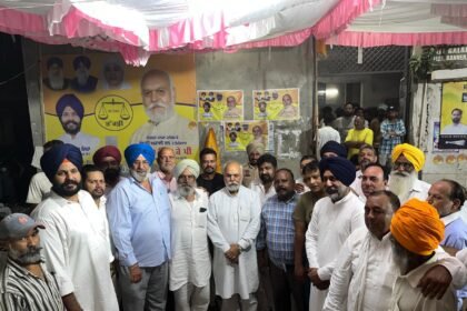 शिरोमणि अकाली दल के उम्मीदवार महिंदर सिंह के.पी.ने जालंधर के कई हलकों में की बैठकें, कहा शिरोमणि अकाली दल सरकार में युवाओं को दी गई बंपर नौकरियाँ