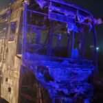 श्रद्धालुओं से भरी बस को लगी भीषण आग, 10 लोग जिंदा जले- 25 से अधिक की हालत गंभीर