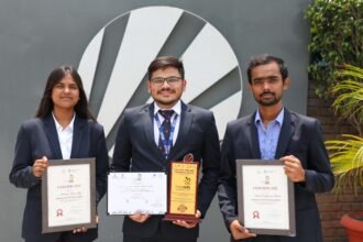 एलपीयू के छात्रों ने दिल्ली और हैदराबाद में रोबोटिक्स और ऑटोमेशन में जीते मैडल