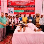 ਐਂਟੀ ਕੁਰੱਪਸ਼ਨ ਬਿਊਰੋ ਆਫ ਇੰਡੀਆ ਵੱਲੋਂ ਮਾਤਾ ਭੱਦਰਕਾਲੀ ਜੀ ਦੇ 77ਵੇਂ ਮੇਲੇ ਮੌਕੇ ਲਗਾਇਆ ਗਿਆ ਖੂਨਦਾਨ ਕੈਂਪ