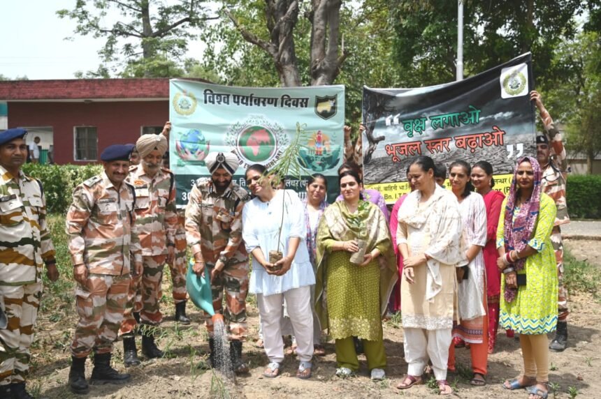 30ਵੀਂ ਬਟਾਲੀਅਨ ਇੰਡੋ ਤਿੱਬਤੀਅਨ ਬਾਰਡਰ ਪੁਲਿਸ ਨੇ ਮਨਾਇਆ ਵਿਸ਼ਵ ਵਾਤਾਵਰਨ ਦਿਵਸ