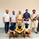 ਜਲੰਧਰ ਕਮਿਸ਼ਨਰੇਟ ਪੁਲਿਸ ਨੇ ਸ਼ਹਿਰ ਵਿੱਚ ਨਸ਼ੇ ਦੇ ਰੈਕੇਟ ਦਾ ਕੀਤਾ ਪਰਦਾਫਾਸ਼ , 2 ਕਿਲੋ ਹੈਰੋਇਨ, ਡਰੱਗ ਮਨੀ ਅਤੇ ਵਾਹਨਾਂ ਸਮੇਤ ਤਿੰਨ ਗ੍ਰਿਫਤਾਰ