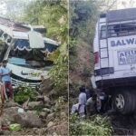 जम्मू-कश्मीर में आतंकी हमले के बाद तीर्थयात्रियों से भरी बस खाई में गिरी, 10 लोगों की मौत