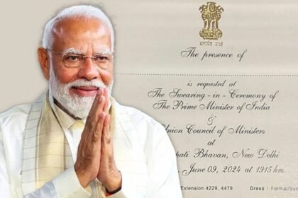 मोदी के शपथ ग्रहण समारोह में 7000 लोगों को न्योता, सामने आई Invitation Card की तस्वीर