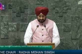 पंजाब से 12 सांसदों ने ली शपथ, खडूर साहिब के सांसद अमृतपाल नहीं हो पाए शामिल