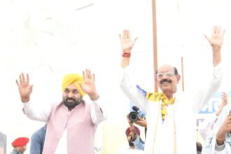 जालंधर उप चुनाव : प्रचार के आखिरी दिन सीएम मान ने मोहिंदर भगत के लिए मांगे वोट, लोगों से मोहिंदर भगत को मंत्री बनाने का किया वादा