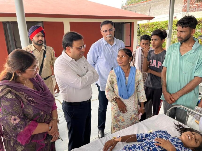 ਬੱਕਰਖਾਨਾ ਅਤੇ ਸੁੰਦਰਨਗਰ ਇਲਾਕਿਆਂ ਵਿਚ ਫੈਲੇ ਡਾਇਰੀਆ ਤੇ ਹੈਜਾ ਦੇ ਕੇਸਾਂ ਵਿਚ ਆਈ ਗਿਰਾਵਟ, ਸਥਿਤੀ ਕਾਬੂ ਹੇਠ-ਡਿਪਟੀ ਕਮਿਸ਼ਨਰ