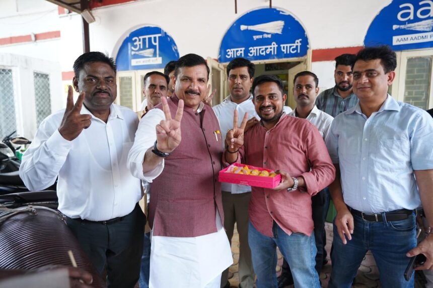 पंजाब उपचुनाव में रिकॉर्ड जीत ने ‘‘आप’’ सरकार में जनता के अटूट विश्वास पर लगाई मुहर- संजय सिंह