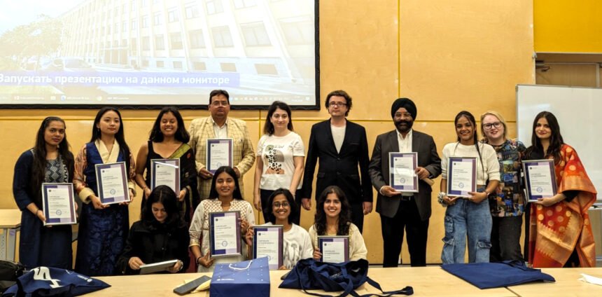 एलपीयू के 15 सदस्यों ने रूस की टॉप यूनिवर्सिटी का किया दौरा