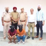 कमिश्नरेट पुलिस ने किया नशीले पदार्थों की अंतरराज्यीय तस्करी में शामिल गिरोह का पर्दाफाश, डेढ़ किलो अफीम समेत दो गिरफ्तार