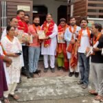 राकेश राठौर ने वार्ड नंबर 48 में शीतल अंगूराल के पक्ष में घर-घर जाकर किया चुनाव प्रचार