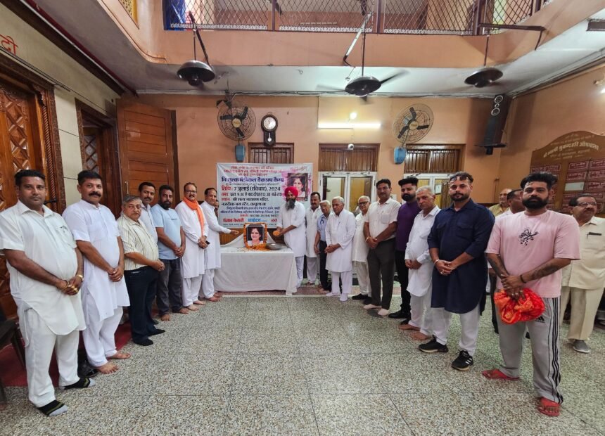 ਸਤ ਨਾਰਾਇਣ ਮੰਦਿਰ ਕਪੂਰਥਲਾ ਵਿਖੇ ਫਰੀ ਮੈਡੀਕਲ ਚੈਕ ਅੱਪ ਕੈਂਪ ਗਿਆ ਲਗਾਇਆ