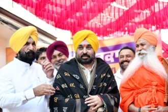 मुख्यमंत्री भगवंत मान ने जालंधर पश्चिम विधानसभा में की चार जनसभाएं, लोगों से आप उम्मीदवार को जिताने की अपील की