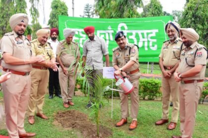 पीएपी हेडक्वार्टर जालंधर में मनाया गया 74वां वन महोत्सव, लगाए गए पौधे