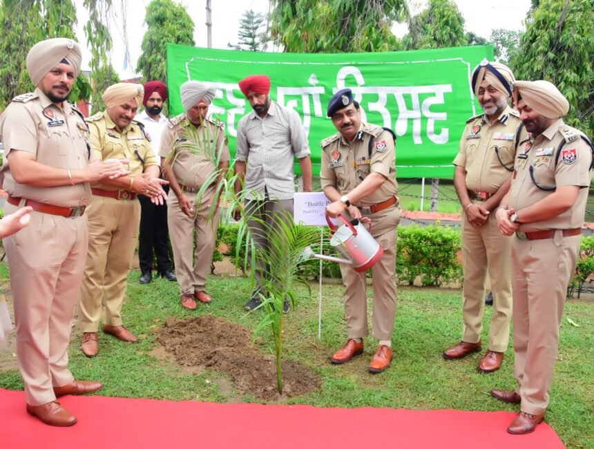 पीएपी हेडक्वार्टर जालंधर में मनाया गया 74वां वन महोत्सव, लगाए गए पौधे