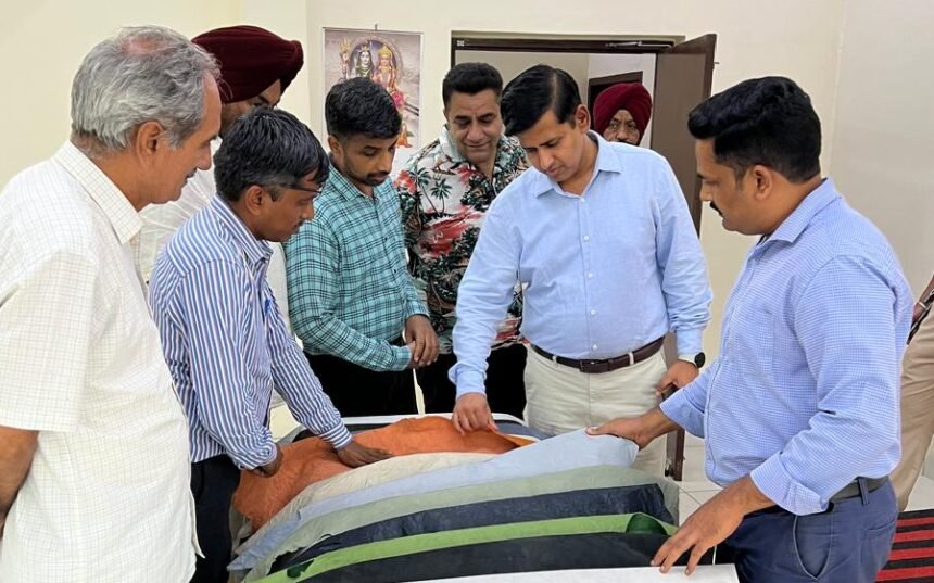 डिप्टी कमिश्नर ने लैदर कंपलैक्स का किया दौरा, सी.ई.टी.पी. की कार्यप्रणाली का लिया जायज़ा