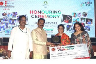 एलपीयू ने पेरिस ओलंपिक में प्रतिनिधित्व करने वाले स्टूडेंट्स को किया सम्मानित, दिया 2.5 करोड़ रुपए नकद पुरस्कार