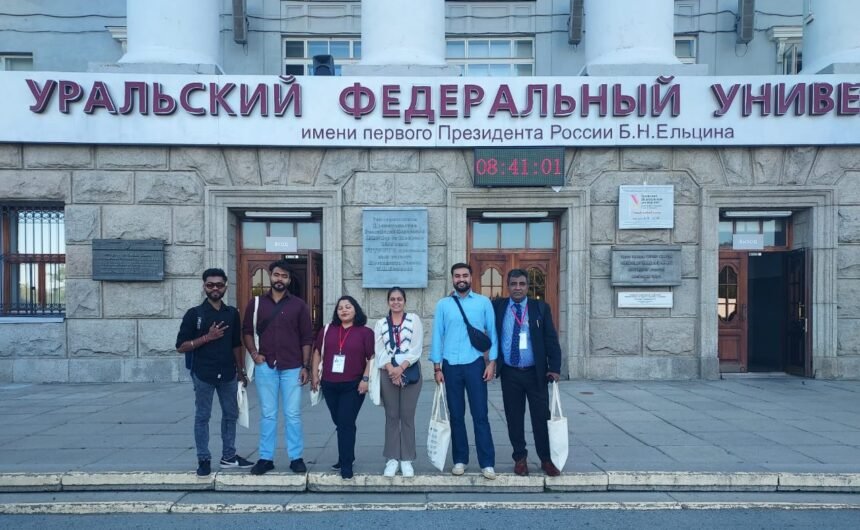 एलपीयू के छात्रों ने पूर्ण छात्रवृत्ति पर रूस के शीर्ष यूराल फेडरल यूनिवर्सिटी में पूरा किया समर स्कूल प्रोग्राम