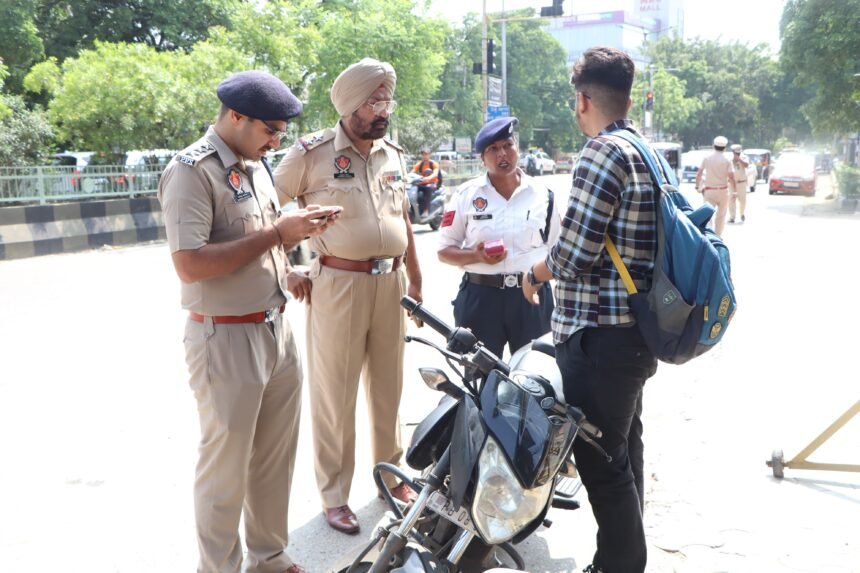 कमिश्नरेट पुलिस ने अपने अभियान ई-चालान ड्राइव को किया तेज,यातायात उल्लंघन करने वालों के खिलाफ चलाया ई-चालान अभियान