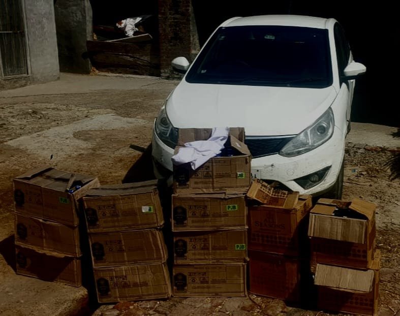 जालंधर ग्रामीण पुलिस ने दो अवैध शराब तस्करों को गिरफ्तार कर उनसे 14 पेटी नाजायज़ शराब  की जब्त