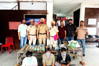 कमिश्नरेट पुलिस ने सबमर्सिबल मोटर चोरी करने वाले गिरोह का किया पर्दाफाश, चोरी की सात मोटरों समेत तीन गिरफ्तार