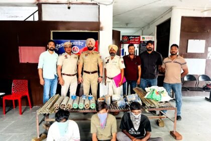 कमिश्नरेट पुलिस ने सबमर्सिबल मोटर चोरी करने वाले गिरोह का किया पर्दाफाश, चोरी की सात मोटरों समेत तीन गिरफ्तार