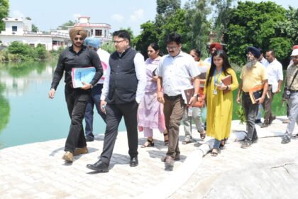 केंद्रीय टीम ने जालंधर में जल शक्ति अभियान के अंतर्गत की पहलकदमियों का लिया जायज़ा