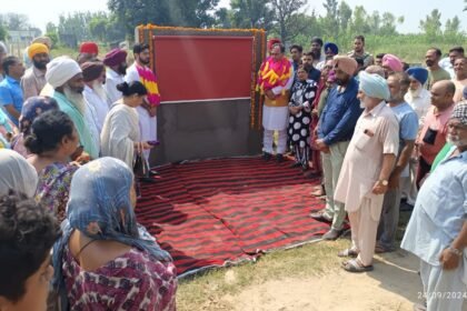 ਪਿੰਡ ਮਹਿਰੋਵਾਲ ਤੋਂ ਬਿੰਜੋ ਤੱਕ 60 ਲੱਖ ਰੁਪਏ ਦੀ ਲਾਗਤ ਨਾਲ ਬਣਾਈ ਜਾਵੇਗੀ ਲਿੰਕ ਸੜਕ : ਸੰਸਦ ਮੈਂਬਰ ਡਾ: ਰਾਜ ਕੁਮਾਰ ਚੱਬੇਵਾਲ