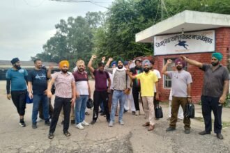 ਪੰਜਾਬ ਰੋਡਵੇਜ਼ ਪਨਬਸ/ਪੀ.ਆਰ.ਟੀ.ਸੀ ਕੰਟਰੈਕਟ ਵਰਕਰਜ ਯੂਨੀਅਨ ਪੰਜਾਬ ਨੇ ਅਪਣੀਆਂ ਮੰਗਾਂ ਨੂੰ ਲੈਕੇ ਕੀਤੀ ਗੇਟ ਰੈਲੀ