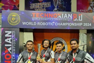 एलपीयू की टीम रेडिक्स ने दिल्ली में आयोजित 8वीं अंतरराष्ट्रीय विश्व रोबोटिक्स चैंपियनशिप जीती
