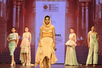 एलपीयू के फैशन छात्रों ने क्षेत्र के सबसे बड़े फैशन प्लेटफॉर्म चंडीगढ़ फैशन वीक में अपने डिजाइन प्रदर्शित किए
