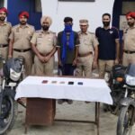 जालंधर ग्रामीण पुलिस ने 6 लोगो को गिरफ्तार कर, 5 चोरी की मोटरसाइकिलें, 05 चोरी के मोबाइल फोन, 60 नशीली गोलियां और 1 अवैध हथियार किया जब्त