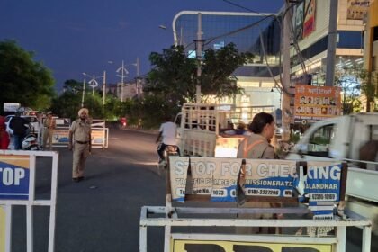 कमिश्नरेट पुलिस जालंधर ने यातायात उल्लंघन के खिलाफ अभियान किया तेज, काटे चालान