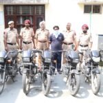 ਕਮਿਸ਼ਨਰੇਟ ਪੁਲਿਸ ਨੇ ਬਾਈਕ ਚੋਰੀ ਕਰਨ ਵਾਲੇ ਗਿਰੋਹ ਦਾ ਕੀਤਾ ਪਰਦਾਫਾਸ਼, ਚੋਰੀ ਦੇ ਪੰਜ ਮੋਟਰਸਾਈਕਲਾਂ ਤੇ ਜਾਅਲੀ ਚਾਬੀਆਂ ਸਮੇਤ ਇੱਕ ਕਾਬੂ