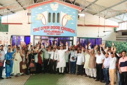 ਕ੍ਰਿਸਮਿਸ ਮਸੀਹ ਮੇਲਾ ਮਨਾਉਣ ਲਈ ਖੋਜੇਵਾਲਾ ਚਰਚ ਵਿਖੇ ਹੋਈ ਪੀ.ਸੀ.ਪੀ.ਸੀ ਦੀ ਤੀਜੀ ਮੀਟਿੰਗ