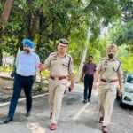 जालंधर पुलिस आयुक्त स्वपन शर्मा ने जालंधर पुलिस लाइन का दौरा कर किया निरीक्षण