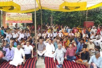 ਆੜਤੀ ਐਸੋਸੀਏਸ਼ਨ ਕਪੂਰਥਲਾ ਵਲੋਂ ਆਪਣੀਆ ਮੰਗਾਂ ਨੂੰ ਲੈਕੇ ਲਗਾਇਆ ਗਿਆ ਧਰਨਾ, ਕੀਤੀ ਸਰਕਾਰ ਦੇ ਖਿਲਾਫ ਨਾਅਰੇਬਾਜ਼ੀ