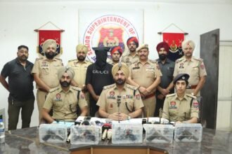 जालंधर ग्रामीण पुलिस ने अंतरराज्यीय हथियार तस्करी गिरोह का किया भंडाफोड़, 5 पिस्तौल जब्त