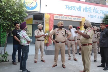 कल होने वाले पंचायत चुनावों के लिए जालंधर ग्रामीण पुलिस पूरी तरह सतर्क
