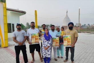 गायक सुनीता भट्टी ने अपनी 7वीं ऐलबम “कौम दे हीरे” का किया विमाेचन