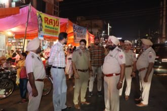 ਕਮਿਸ਼ਨਰੇਟ ਪੁਲਿਸ ਨੇ ਕਰਵਾ ਚੌਥ ਦੇ ਮੱਦੇਨਜ਼ਰ ਸੁਰੱਖਿਆ ਵਧਾਈ