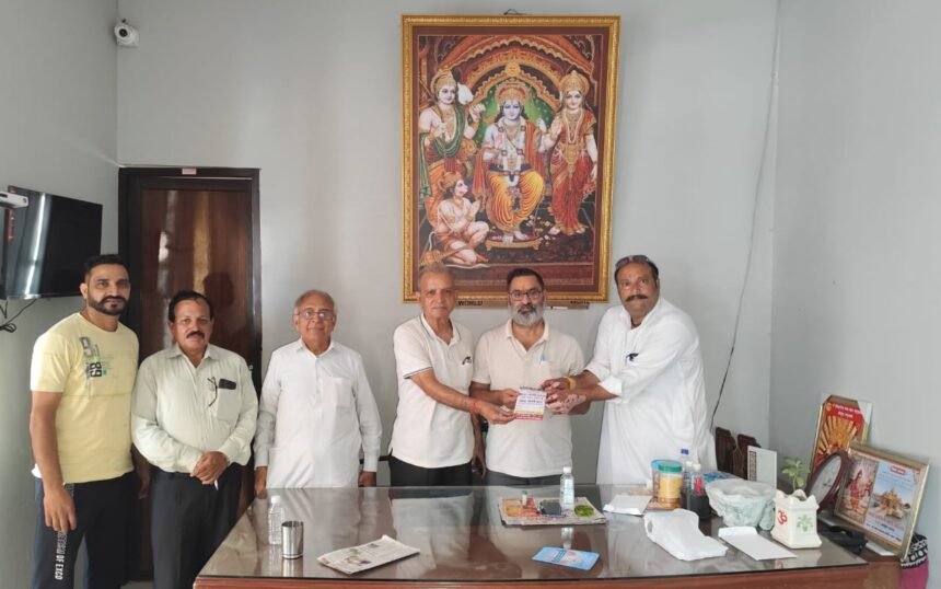 श्री राम मंदिर में विशाल भगवती जागरण 26 अक्टूबर दिन शनिवार को-जतिंदर छाबड़ा