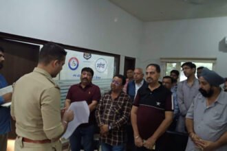 कमिश्नरेट पुलिस जालंधर ने दिवाली त्यौहार से पहले अधिकृत पटाखा विक्रेताओं के साथ की सुरक्षा बैठक
