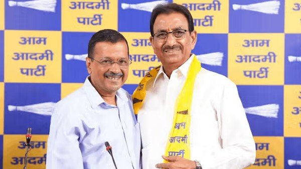 तीन बार के BJP विधायक ब्रह्म सिंह तंवर आम आदमी पार्टी में हुए शामिल, अरविन्द केजरीवाल ने किया स्वागत