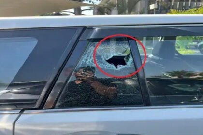 कांग्रेस के पूर्व विधायक संजय तलवाड़ की गाड़ी पर फायरिंग