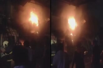 दुकान में लगी भीषण आग, दो बच्चों समेत सात लोग जिंदा जले