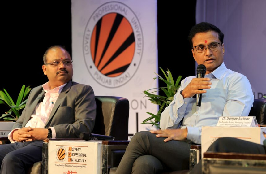 क्विक हील के संस्थापक, ₹3000 करोड़ से ज़्यादा की साइबर सिक्योरिटी लीडर ने एलपीयू में टेक्नोलॉजी पर दी टॉक